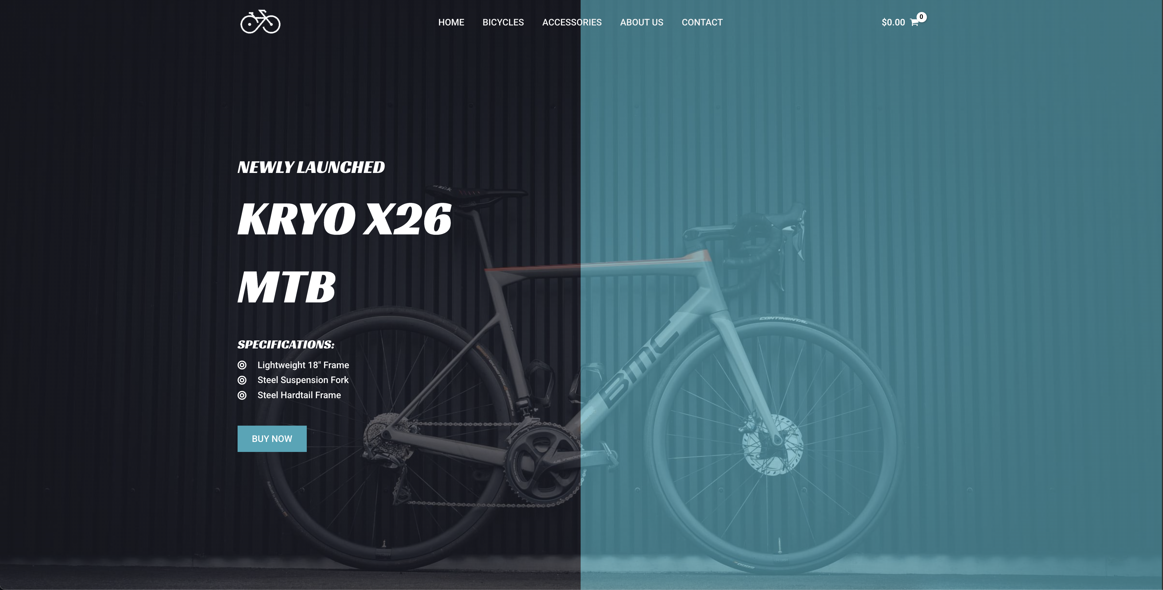 Podgląd sklepu z rowerami