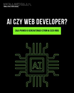 Ai czy webdeveloper? Główna grafika